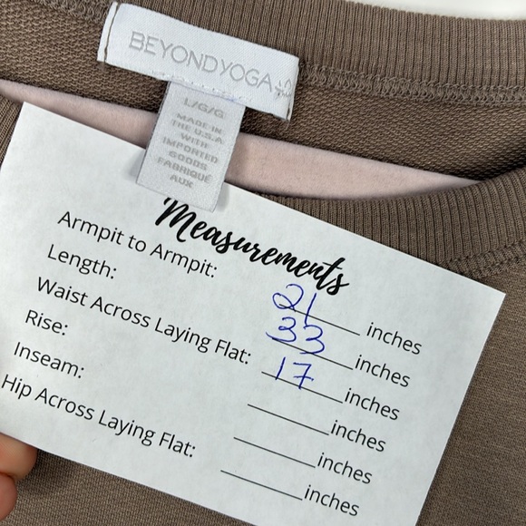 NWT Beyond Yoga Out Of Town Dress Size L Color oyster #0021 - Picture 6 of 6